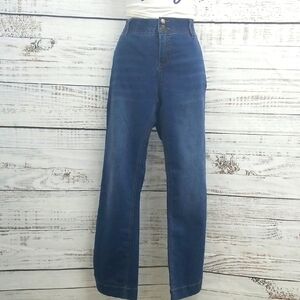 Cato High-Waisted Blue Jeans